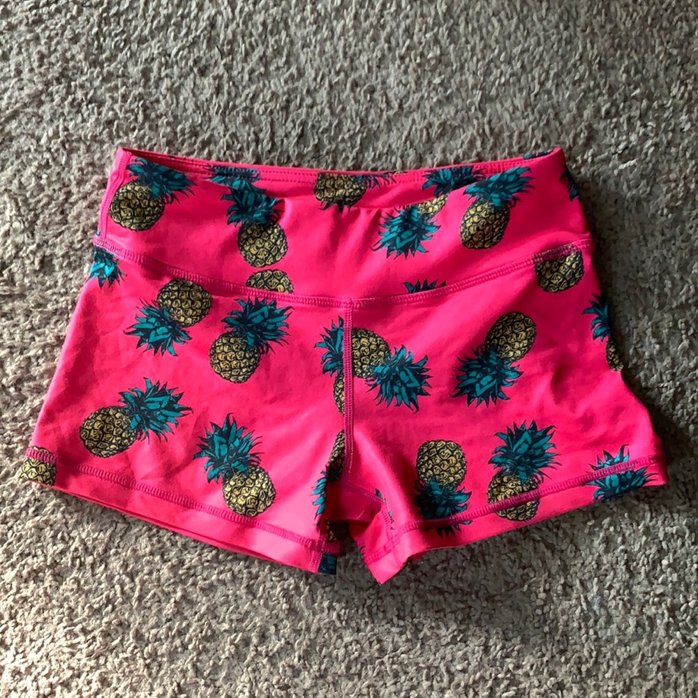 IAB pineapple workout Shorts